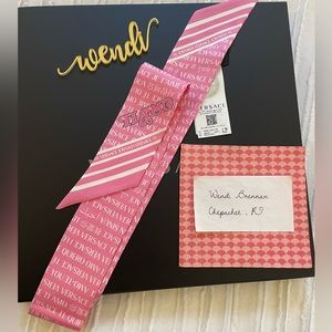 Ti’Amo silk tie scarf 🩷